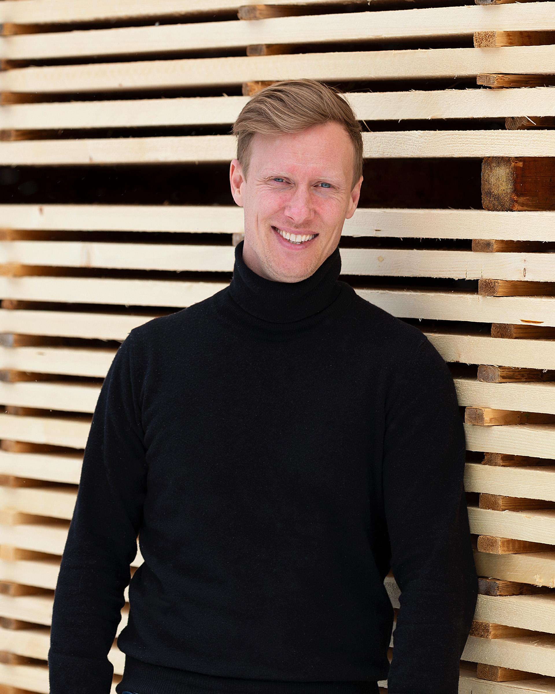  Daniel Färdeman, Sales Manager på Norra Timber