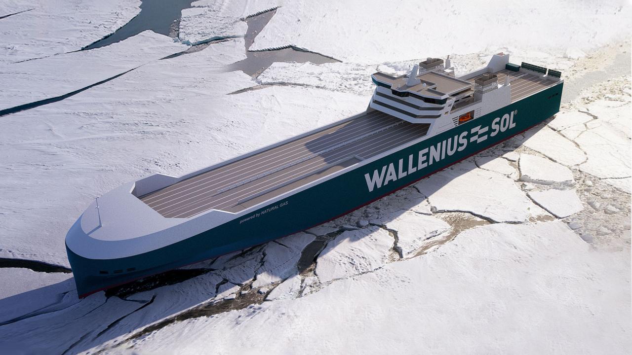 Wallenius Sol LNG-drivet fartyg