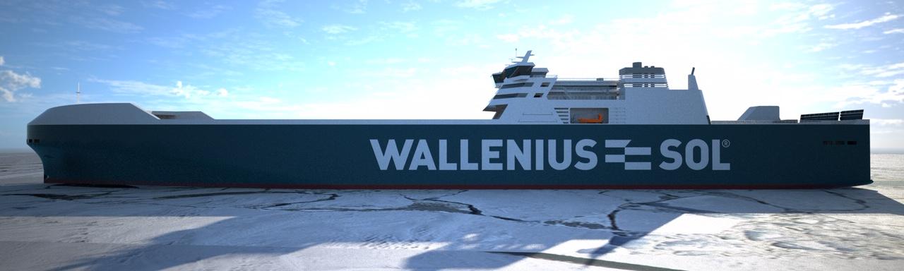 WALLENIUS SOL´s nya fartyg, Visualiseringsbild